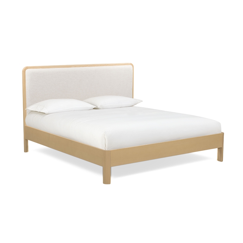 Rafaelle Natural Solid Ash King Bed