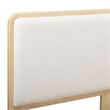 Rafaelle Natural Solid Ash King Bed