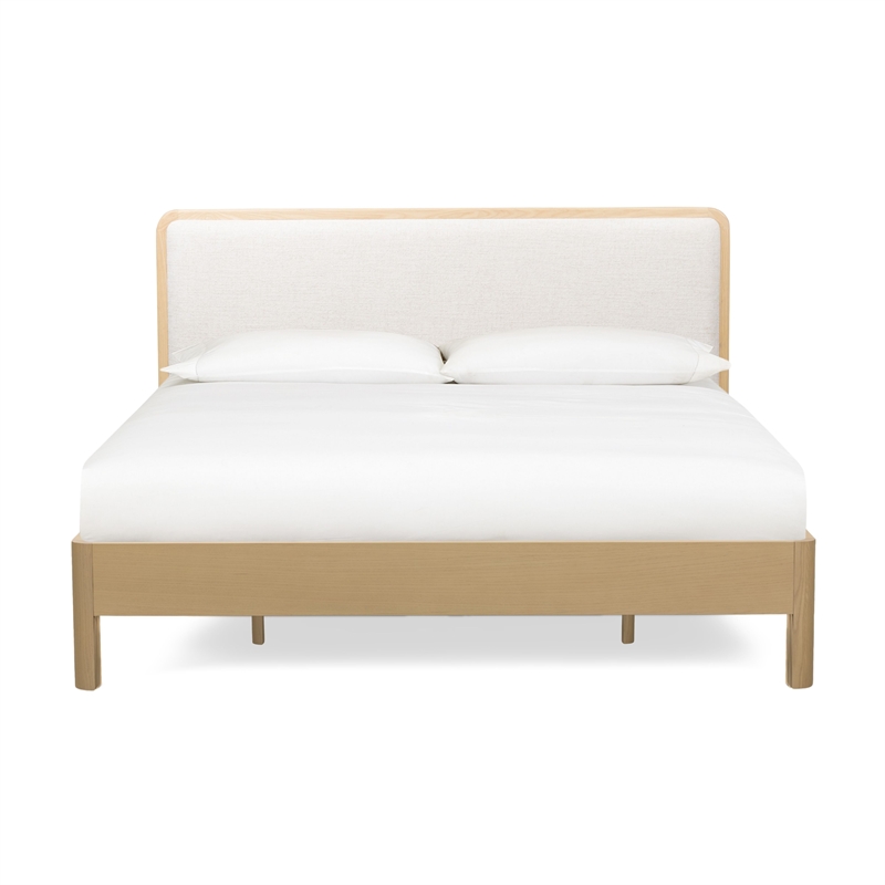 Rafaelle Natural Solid Ash King Bed