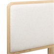 Rafaelle Natural Solid Ash Queen Bed