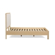 Rafaelle Natural Solid Ash Queen Bed