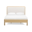 Rafaelle Natural Solid Ash Queen Bed