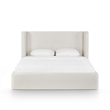 Harmony Cream Performance Chenille Queen Bed