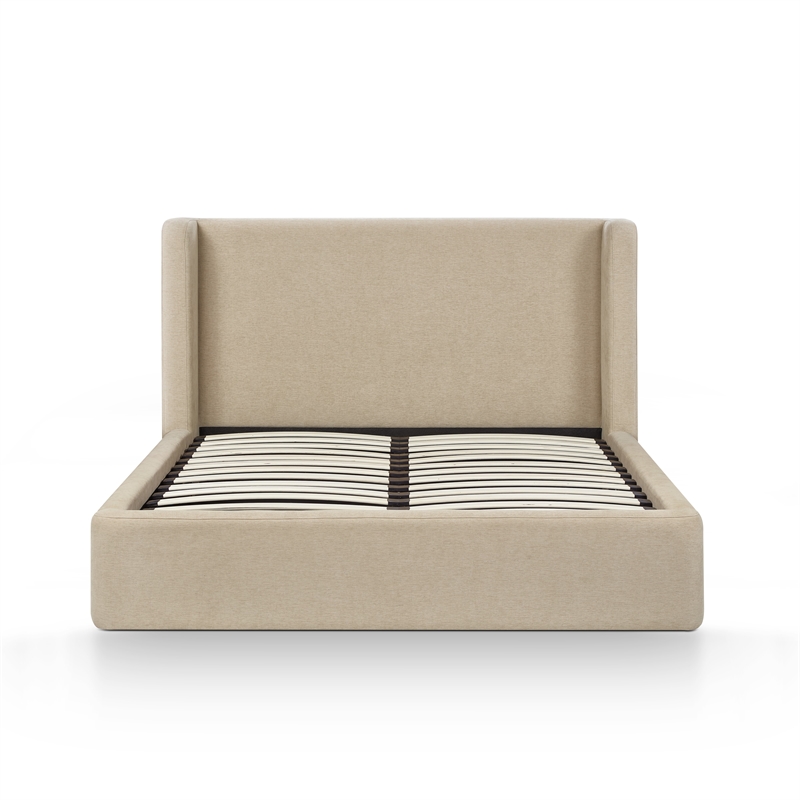Harmony Tan Performance Chenille Queen Bed