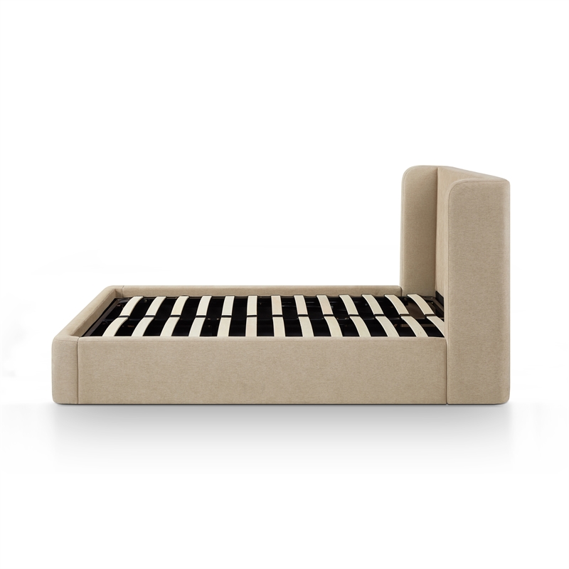 Harmony Tan Performance Chenille Queen Bed