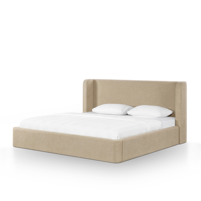 Harmony Tan Performance Chenille King Bed