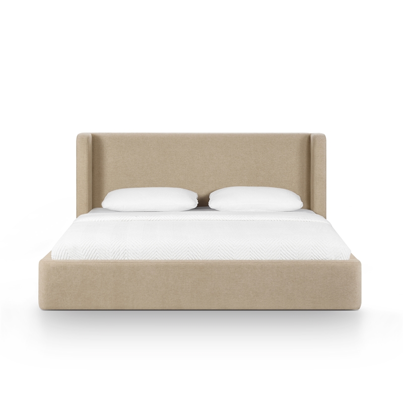 Harmony Tan Performance Chenille King Bed