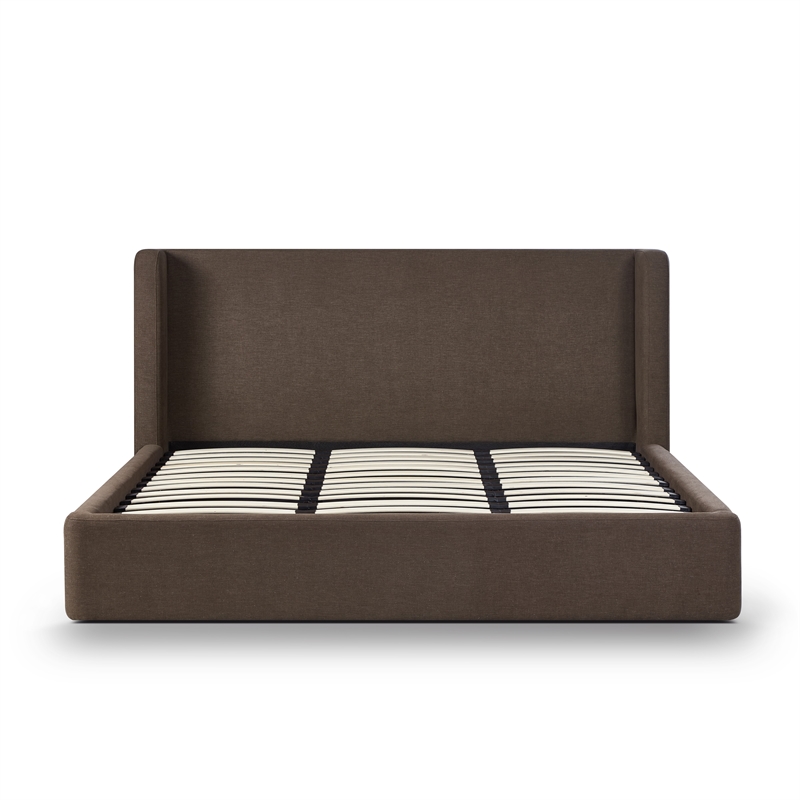 Harmony Chocolate Brown Performance Chenille King Bed