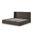 Harmony Chocolate Brown Performance Chenille King Bed