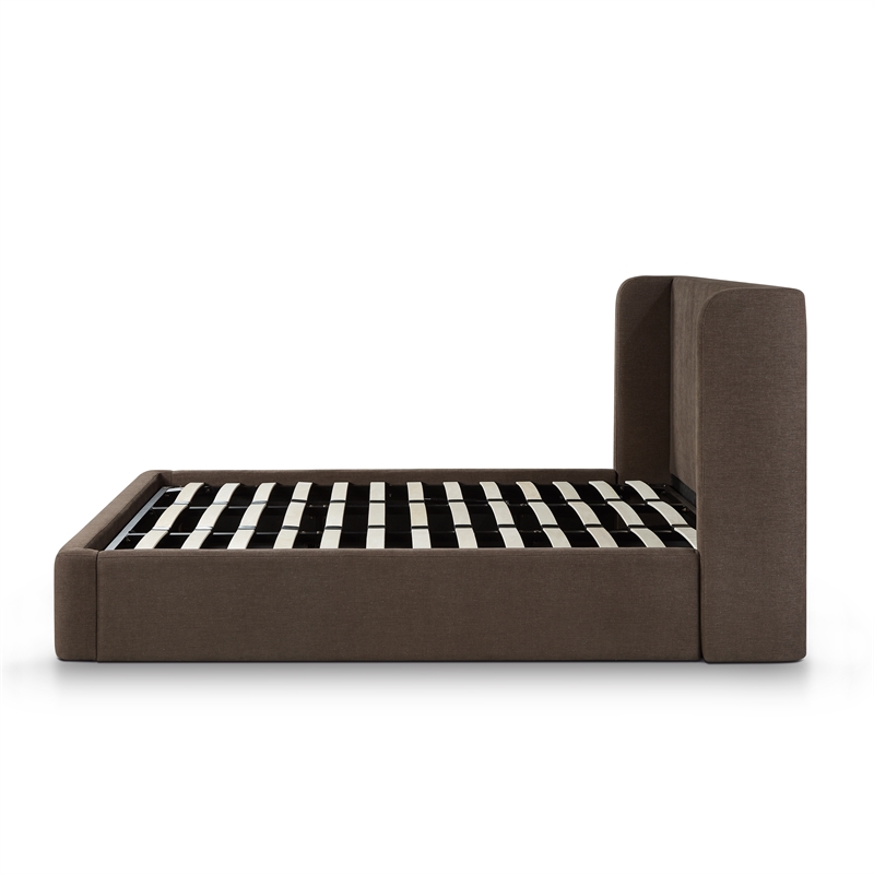 Harmony Chocolate Brown Performance Chenille King Bed