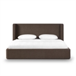 Harmony Chocolate Brown Performance Chenille King Bed