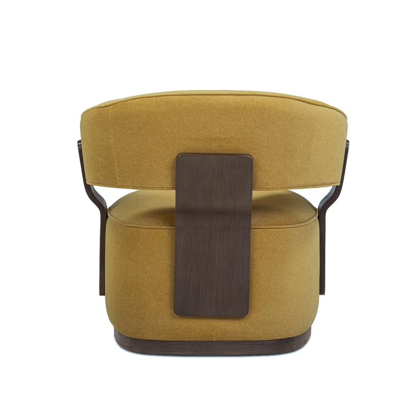Madison Amber Performance Vegan Mohair Swivel Accent Chair