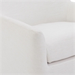 Mado Chalk Performance Linen Chenille Swivel Accent Chair