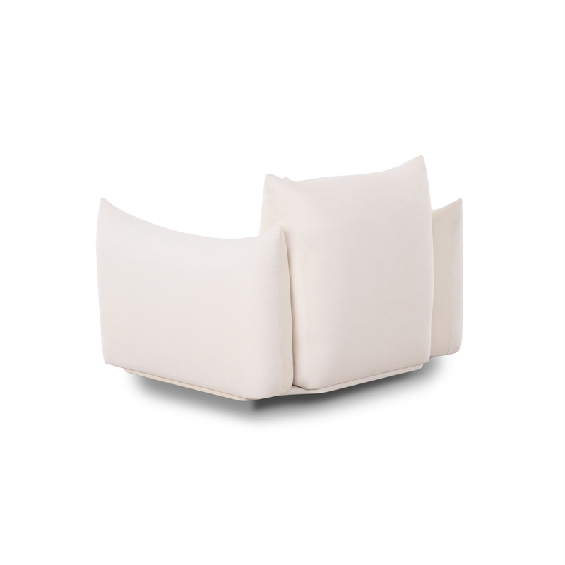 Saint Tropez Cream Performance Petite Boucle Outdoor Armchair