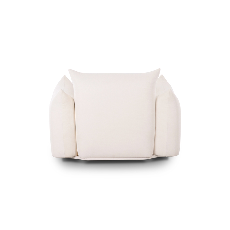 Saint Tropez Cream Performance Petite Boucle Outdoor Armchair