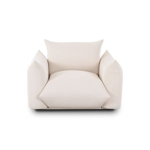Saint Tropez Cream Performance Petite Boucle Outdoor Armchair