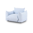 Saint Tropez Light Blue Performance Petite Boucle Outdoor Armchair