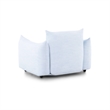Saint Tropez Light Blue Performance Petite Boucle Outdoor Armchair