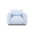 Saint Tropez Light Blue Performance Petite Boucle Outdoor Armchair