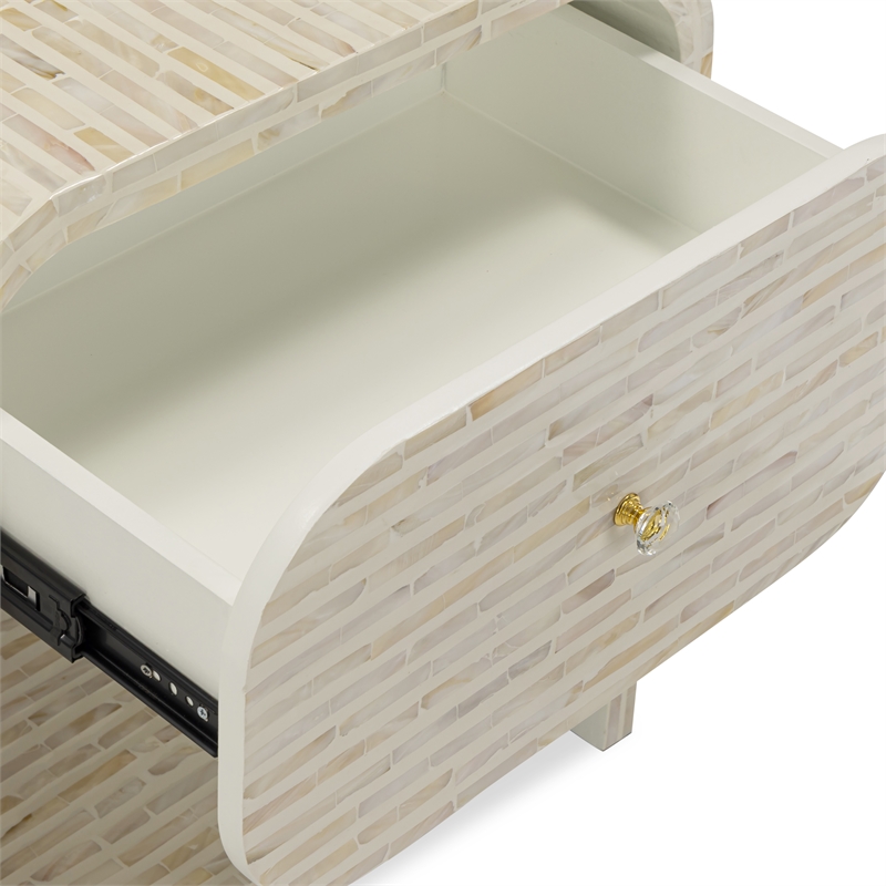Borno Mother of Pearl Nightstand