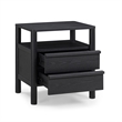 Tyra Black Ash Nightstand