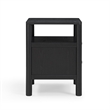 Tyra Black Ash Nightstand