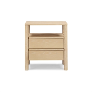 Tyra Natural Cerused Ash Nightstand