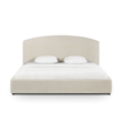 Leah Cream Performance Chenille King Bed