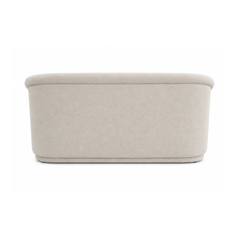 Yara Sand Distressed Chenille Loveseat