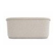 Yara Sand Distressed Chenille Loveseat