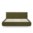 Isla Green Performance Velvet King Bed