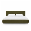 Isla Green Performance Velvet King Bed