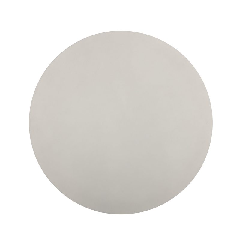 Margot Light Grey Faux Plaster Round 54