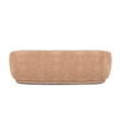 Misty Tan Textured Knubby Fabric Sofa