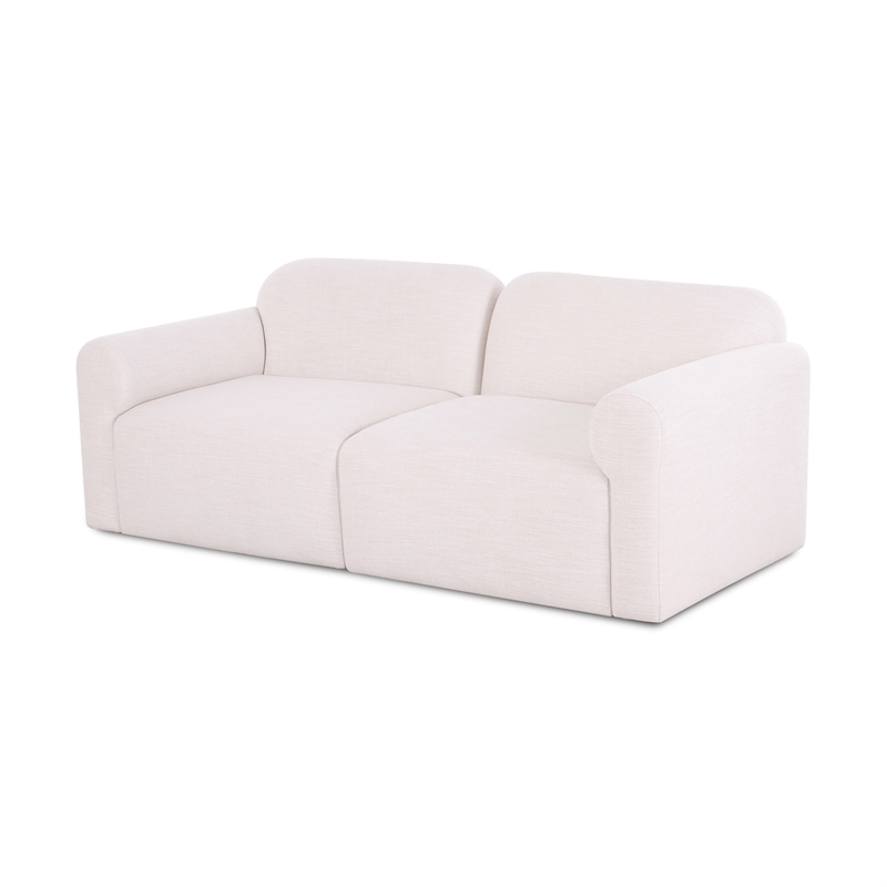 Gorge Cream Performance Loveseat