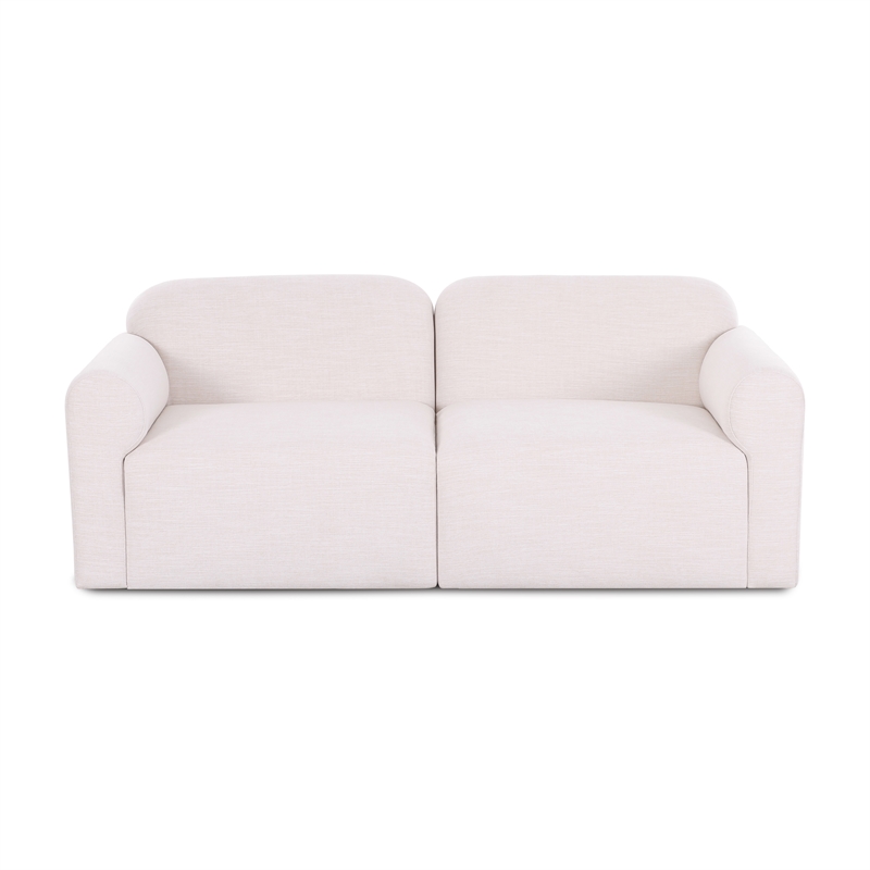 Gorge Cream Performance Loveseat