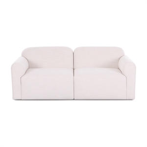 Gorge Cream Performance Loveseat