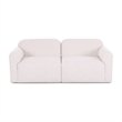 Gorge Cream Performance Loveseat