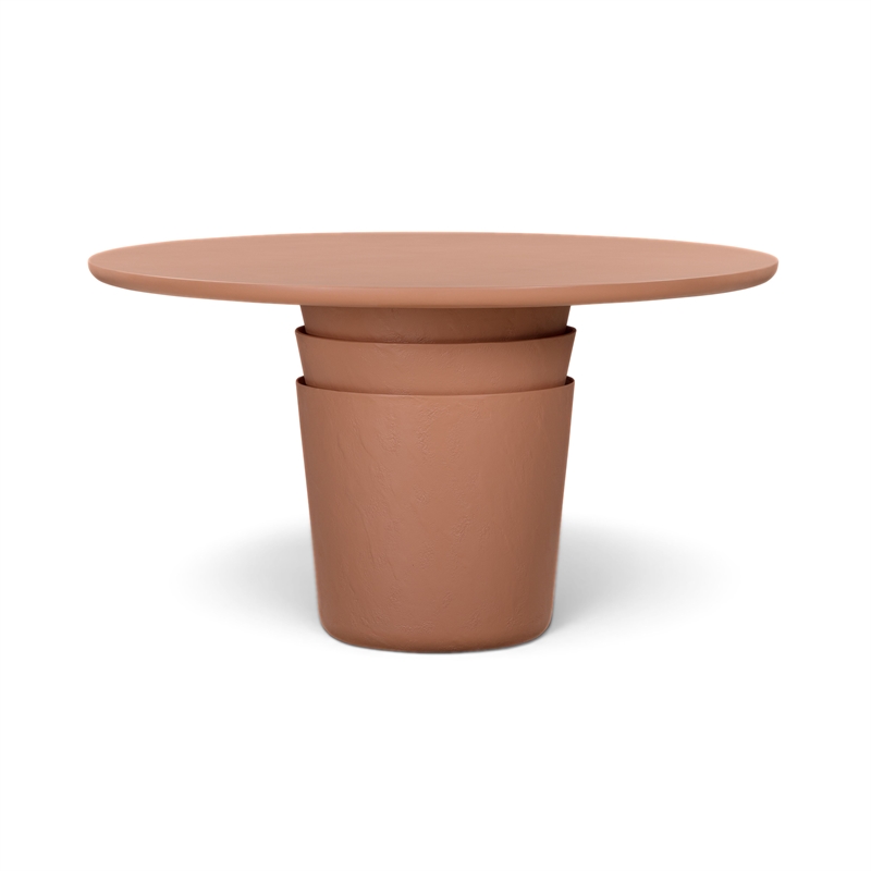 Margot Red Terracotta Round 54