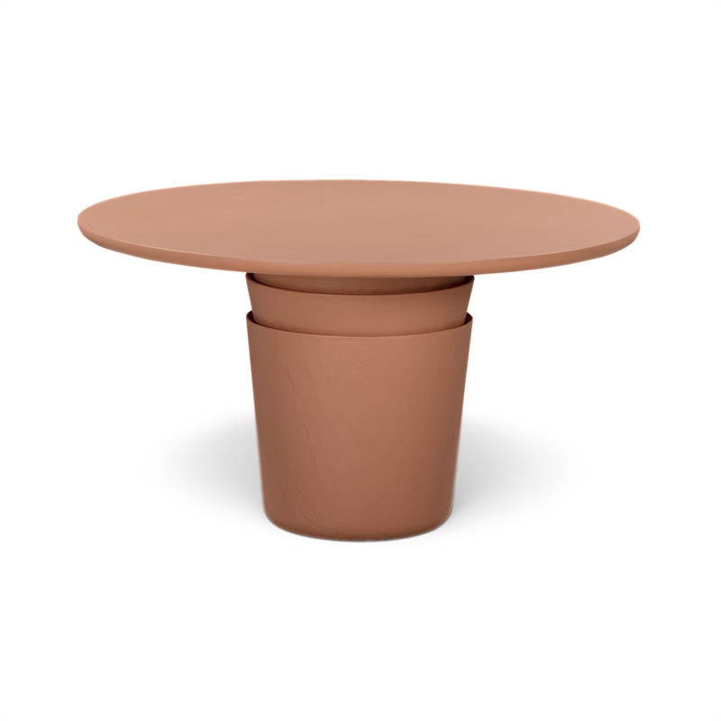 Margot Red Terracotta Round 54