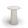 Monica Tiled Pattern Indoor / Outdoor Tall Side Table