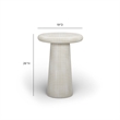 Monica Tiled Pattern Indoor / Outdoor Tall Side Table