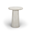 Monica Tiled Pattern Indoor / Outdoor Tall Side Table