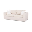 Salty Cream Performance Petite Boucle Outdoor Sofa