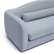 Camille Baby Blue Performance Velvet Sofa