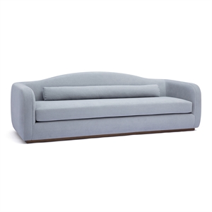Camille Baby Blue Performance Velvet Sofa