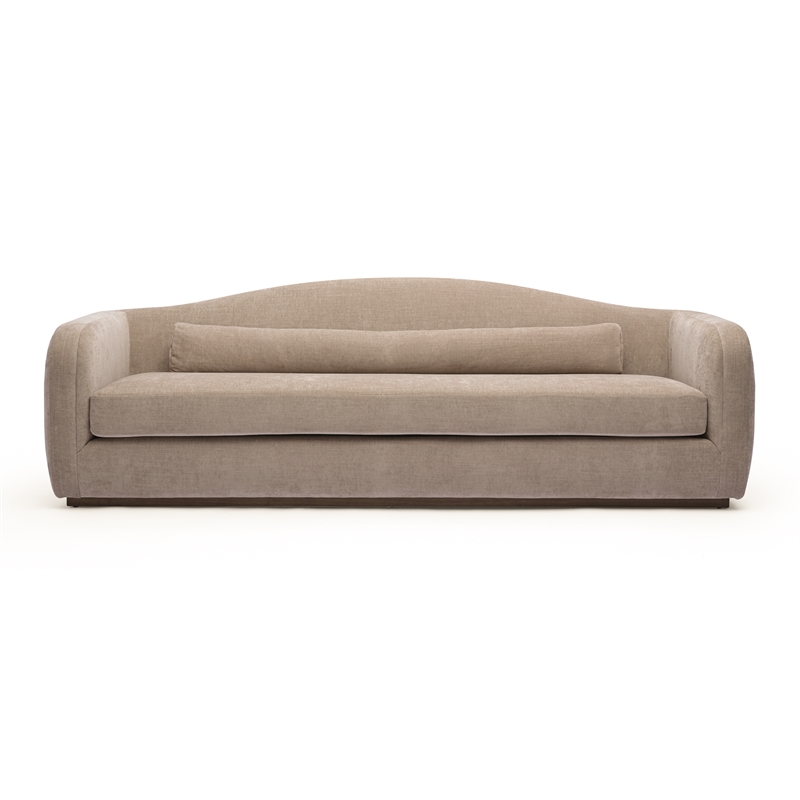 Camille Stone Performance Linen Chenille Sofa