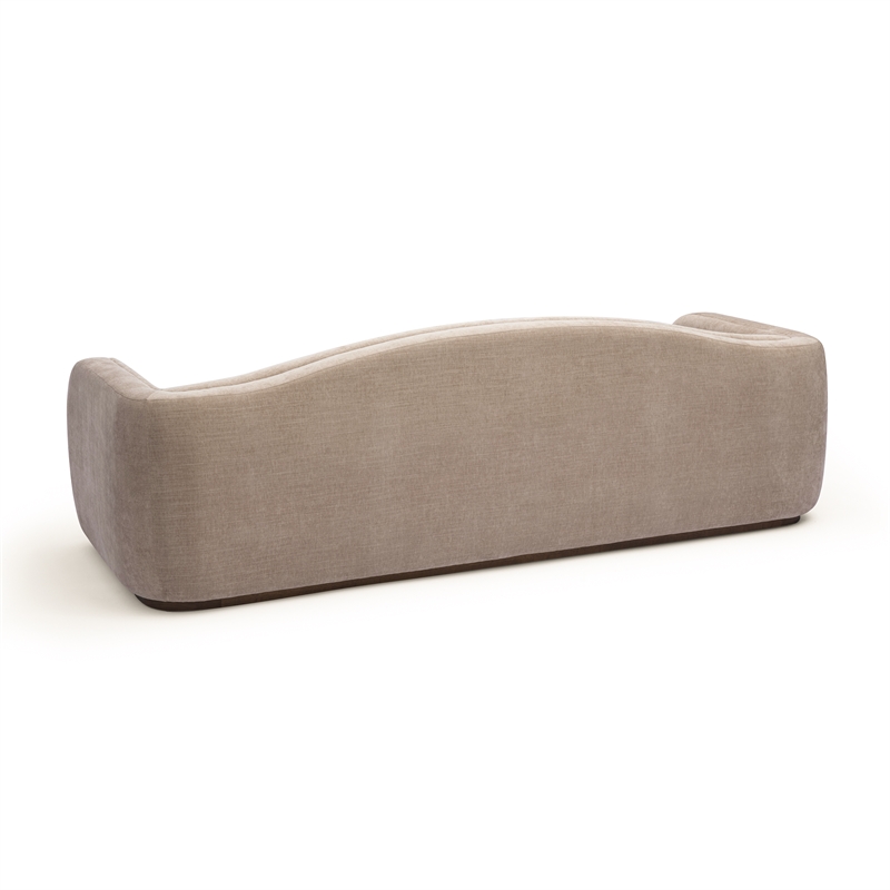 Camille Stone Performance Linen Chenille Sofa
