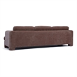 Halsey Brown Textured Fabric Sofa