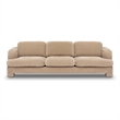 Halsey Tan Textured Fabric Sofa